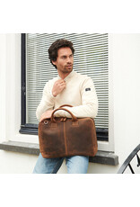 Plevier Adler Laptoptas 17,3 Inch van Volnerf Leer – Personaliseerbaar