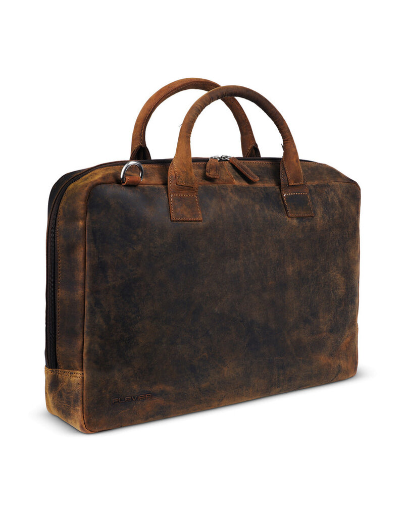 Plevier Adler Laptoptas 17,3 Inch van Volnerf Leer – Personaliseerbaar