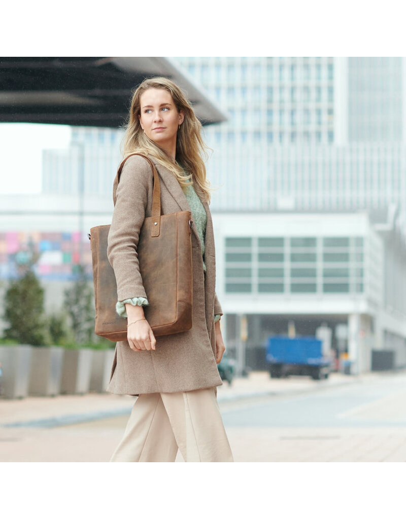 Plevier Jackson Leder Laptoptasche Vollnarbenleder – Personalisierbar