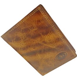 LD Leder Kreditkartenhalter Mit Scheinfach Hunter RFID