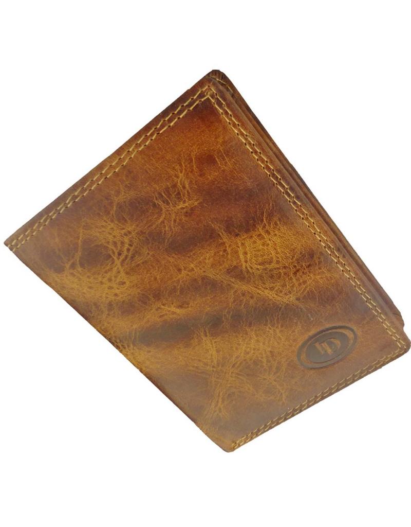 LD Leren Pasjeshouder Met Papiergeldvak Hunter RFID