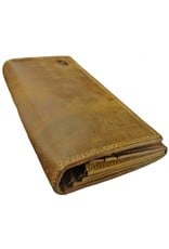 LD Luxe Leren Dames Portemonnee Envelop Model