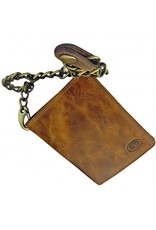 LD Portemonnee Met Ketting Hunter Leer Hoog Model