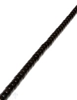 Ebenholz Strang schwarz Rondellen 9 mm (8,3-8,5 mm) 5,5 mm breit