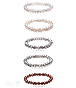 9-10 mm buttons Perlen Armbänder
