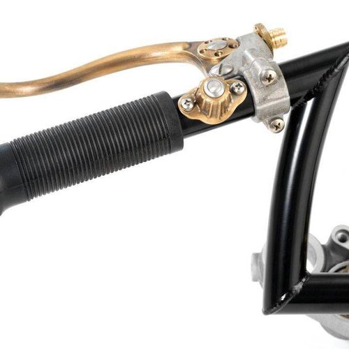 Kustom Tech Deluxe Handlebar Switch Satin Brass