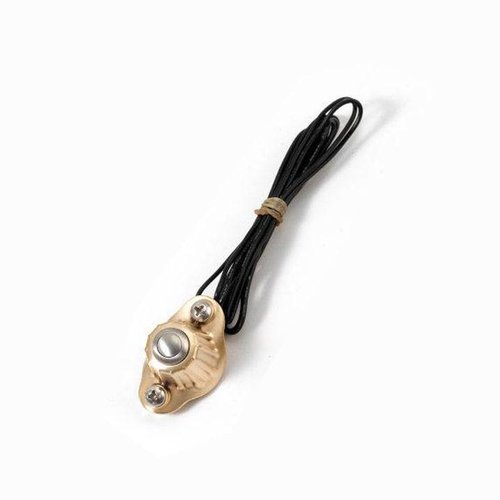 Kustom Tech Deluxe Handlebar Switch Satin Brass