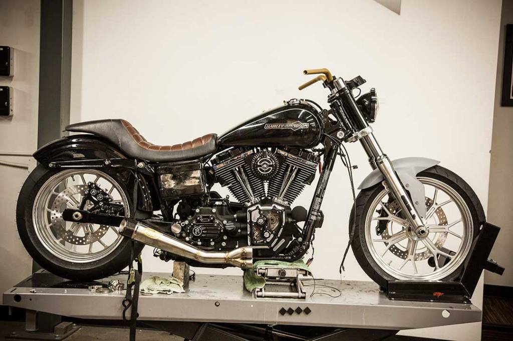 Seat Enzo 2 Up Black Brown ChopperShop