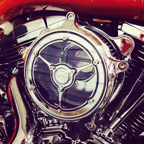 Roland Sands Clarity Air Cleaner Chrome
