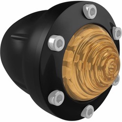 Clignotants arrière Tracker - Noir et ambre