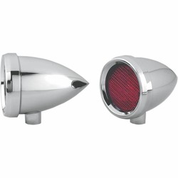 Marker Light Speeding Bullet Chrome Red