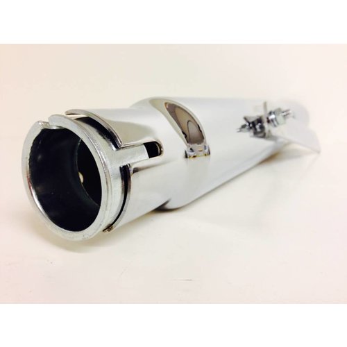Emgo Slash Cut Shorty Chrome