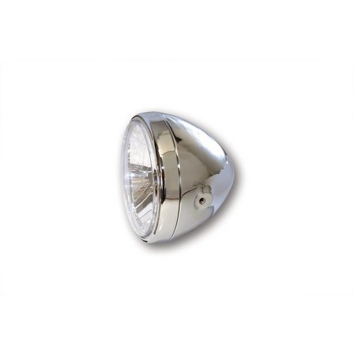 Highsider 7" Clear Chrome Headlight RENO 2