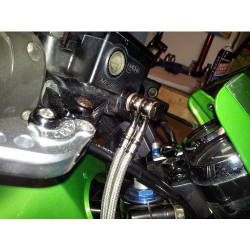 M10 x 1.00 RVS Banjo Bout Dubbel