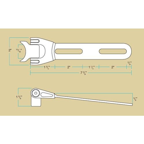 Biltwell Seat Hinge Kit Negro