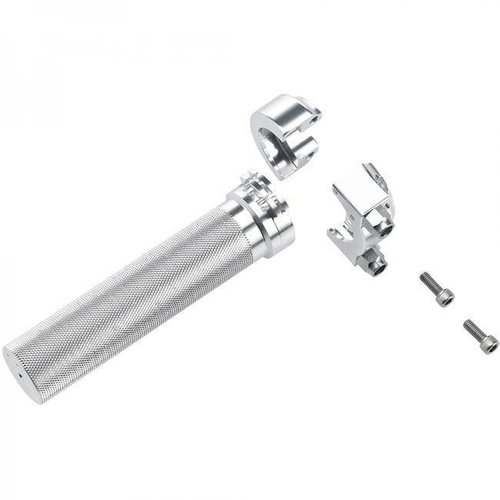 Biltwell Dual Cable 1 "Whisky Throttle Gashandvat Gepolijst