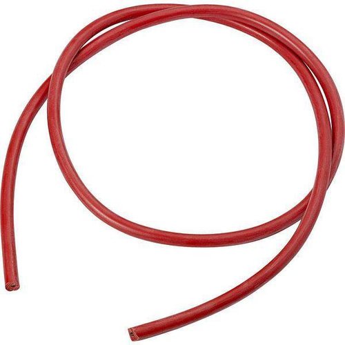 Silicone Zundkerze Kabel 7MM Rot 100CM