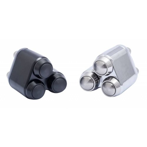 Motone 3 Button Schakelaar 22MM of 7/8" Chrome