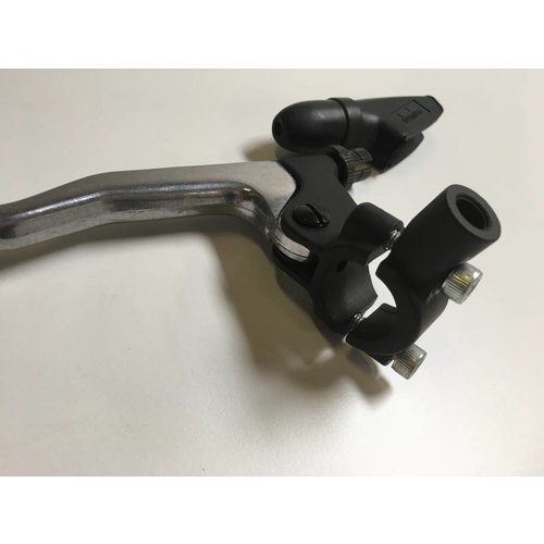 Domino Kupplungshebel Schwarz / Aluminium 22MM