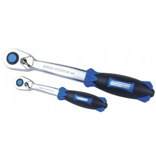 Mannesmann Coffret premium de clés 1/4" + 1/2" et cliquets - 82 pièces