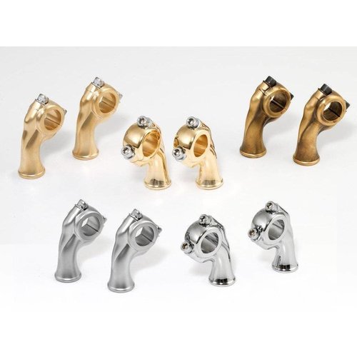 Kustom Tech 2.5" Brass Deluxe Risers Für 1" Lenker