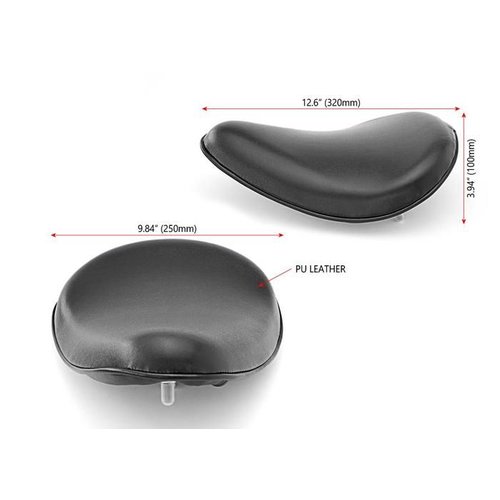 Bobber Seat Kit Noir