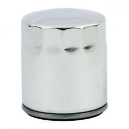 Chrome Harley 1999 FLST oil filter; 99-17 / TC17-20 M8