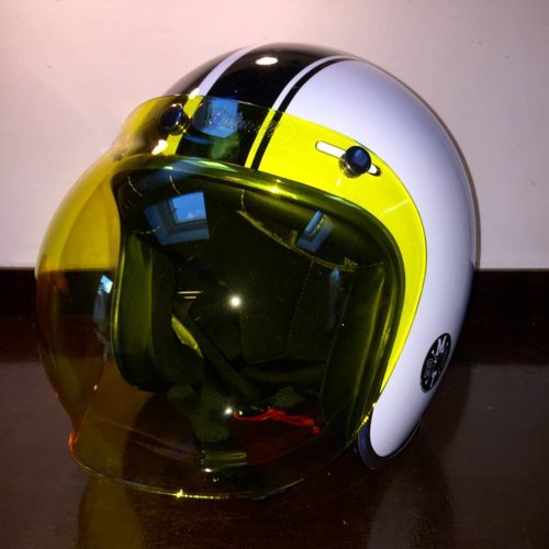 Biltwell Bubbel Visier Gelb