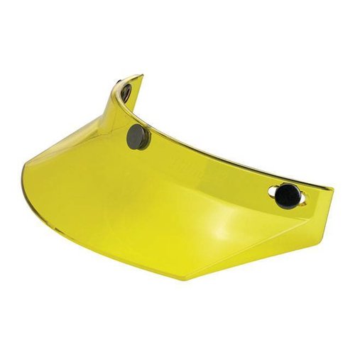 Biltwell Visière de moto jaune