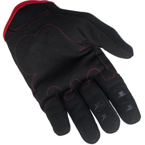 Biltwell Gants de moto - noir/rouge