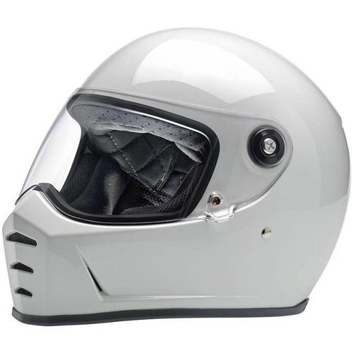 Biltwell Casque Lane Splitter - blanc brillant