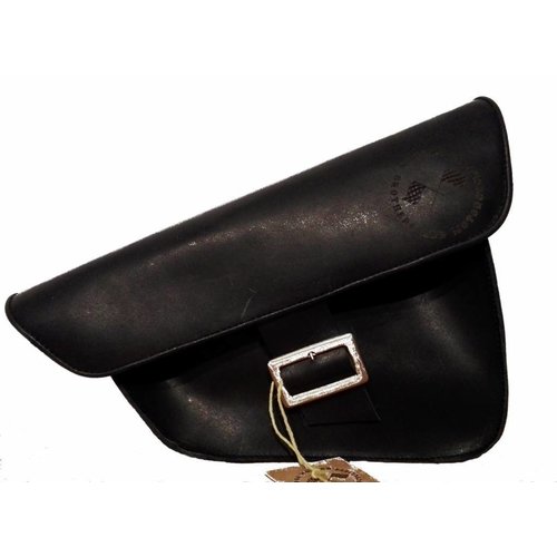 Saddle Bag / Scrambler Bag Black
