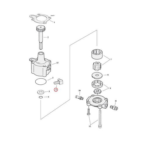 Öl Fitting 90 Grad 1/8 "-27 NPT TO 3/8" Schlauch
