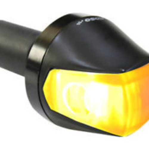 KOSO LED Blinklicht Knight - Bar End Blinklicht - Rauch