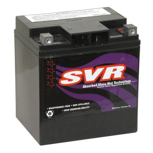 SVR 400CCA AGM Batterie. 12V, 30 AM FLT / Touring