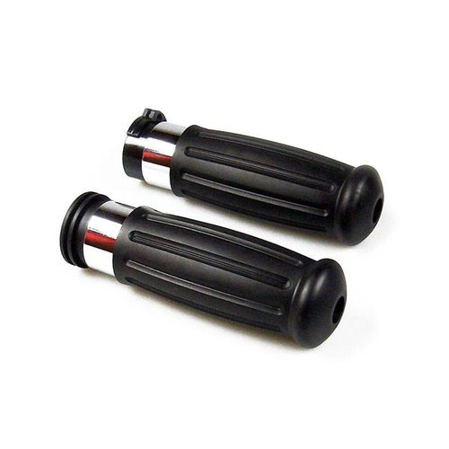 1" Retro Style Handlebar Grips  (1 Pair)