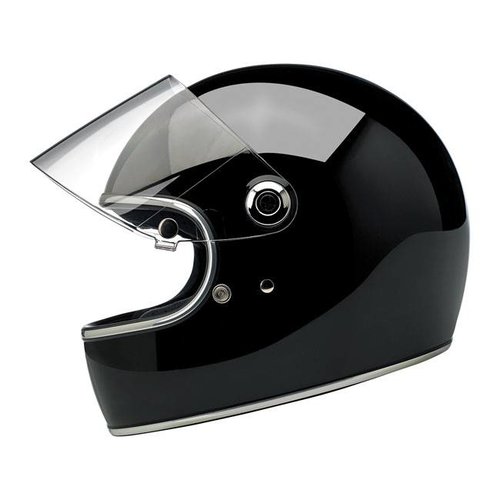 Biltwell Gringo S Helmet Gloss Black ECE Approved