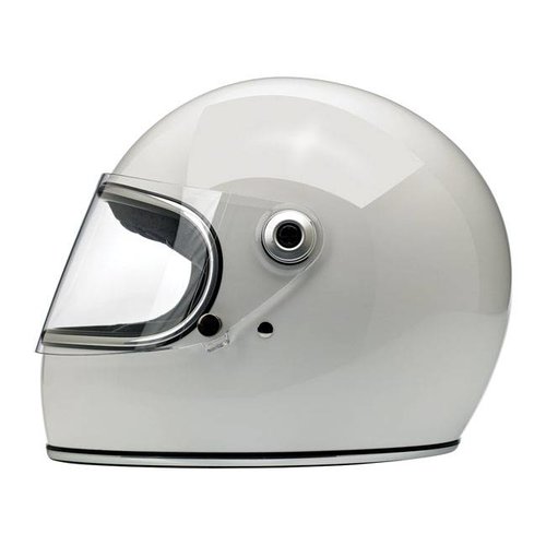 Biltwell Gringo S Helmet Gloss White ECE Approved