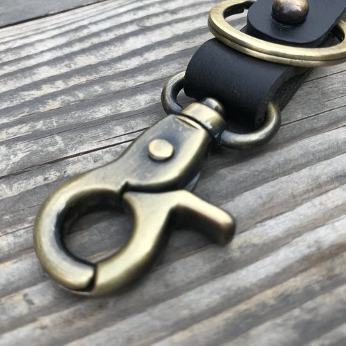 Trip Machine KEY FOB - Zwart + antiek goud