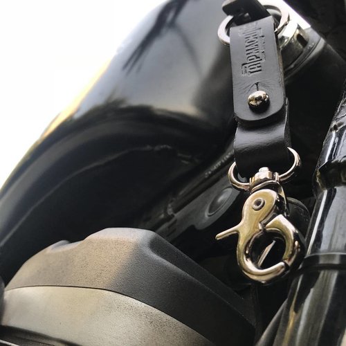 Trip Machine KEY FOB - Black + Oxidised Black