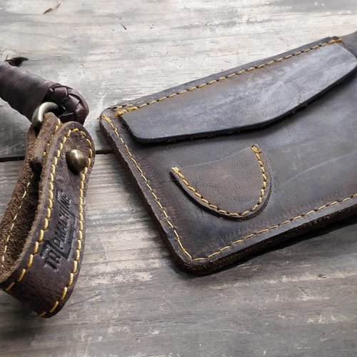 Trip Machine Brieftasche Tobacco Old Boy