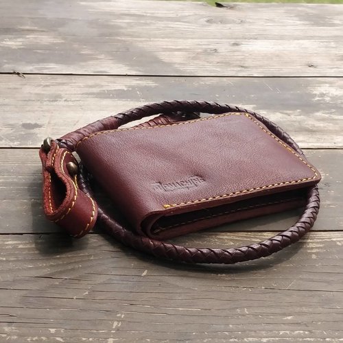 Trip Machine Wallet Chestnut Lucy