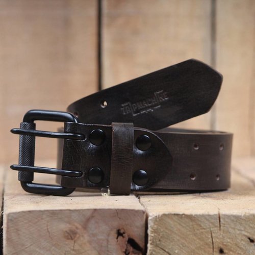 Trip Machine Belt - Tobacco Double Pin