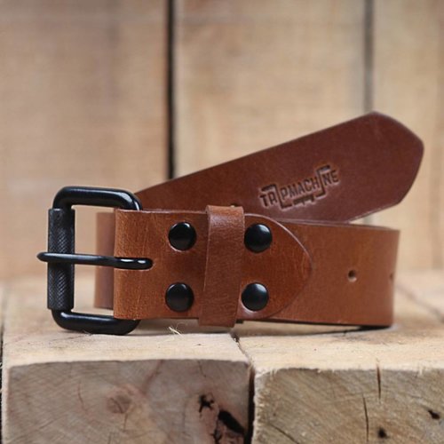 Trip Machine Riem - Vintage Tan enkele pin