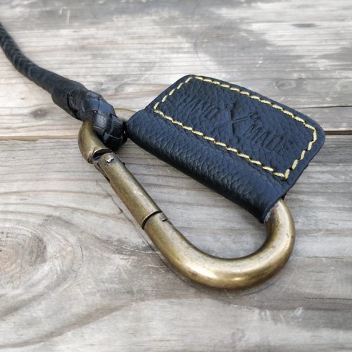 Trip Machine Braided Key Chain - Black