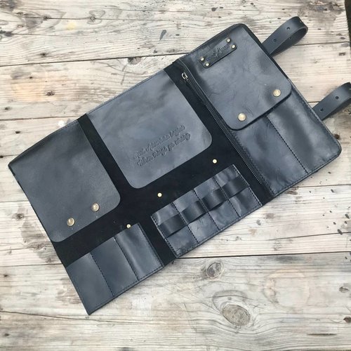 Trip Machine Tool Roll - Black + Black