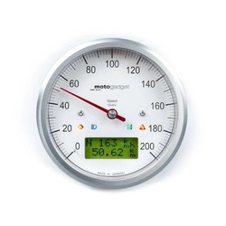 Motoscope Classic Speedo Polished