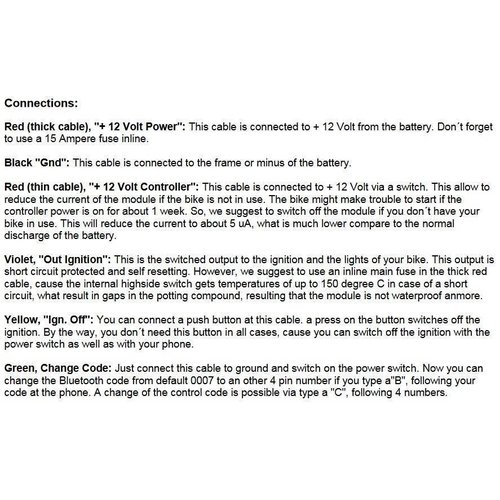 Axel Joost Elektronik Boîtier électronique télécommandé Bluetooth 1