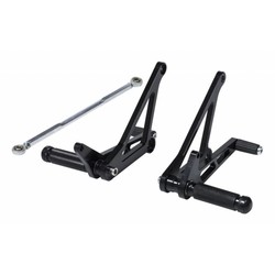 Universal Alloy Rearset Black Type 1