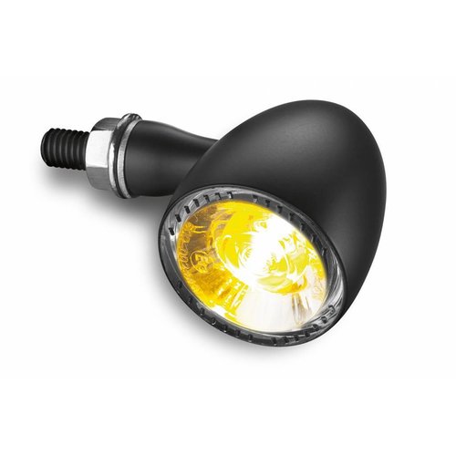 Kellermann Clignotant / Feu de position blanc et noir "Bullet" 1000 PL